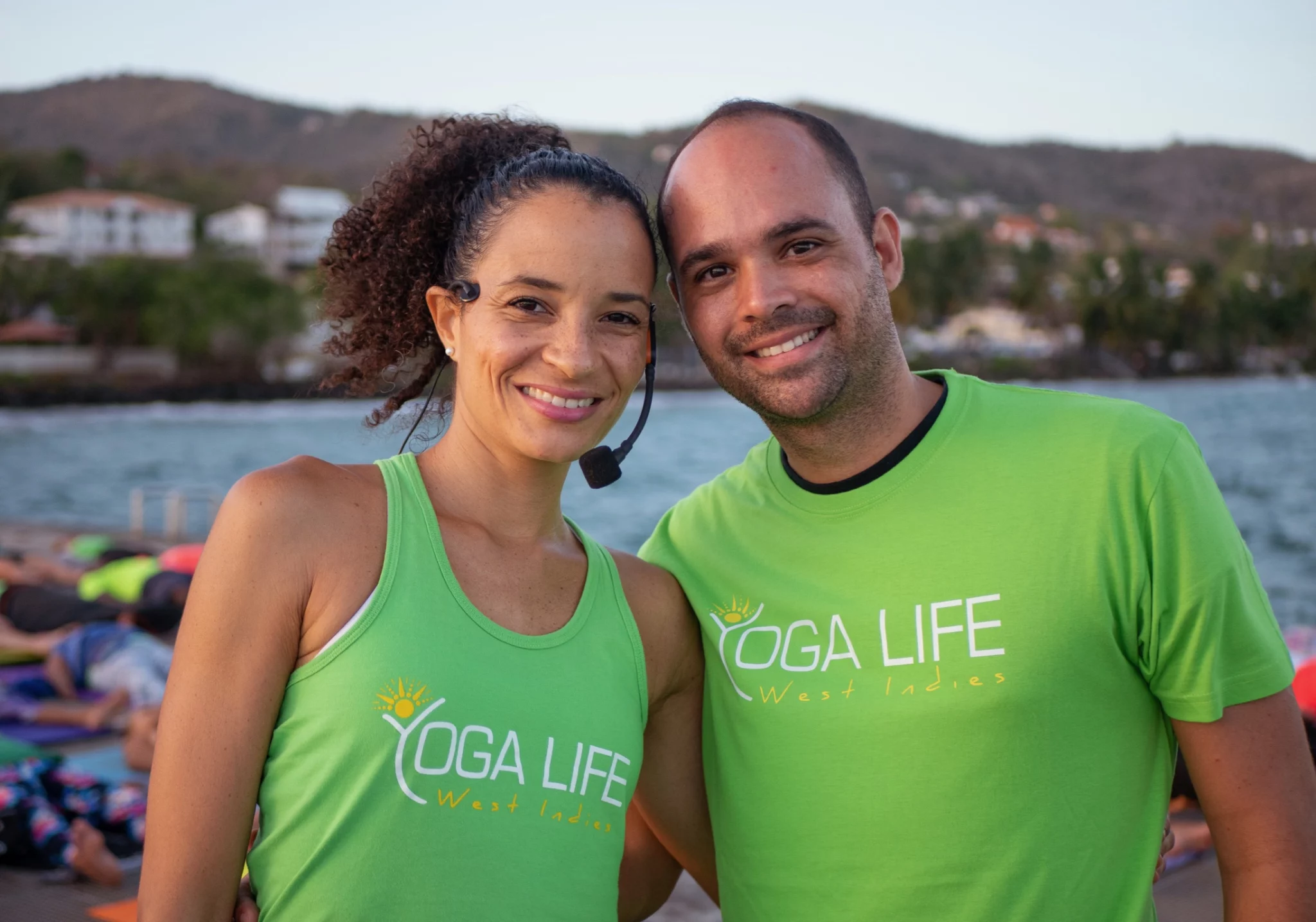 Vidya & Amrito - Fondateurs Centre Yoga Life West Indies - Cours de Yoga Martinique Lamentin Schoelcher