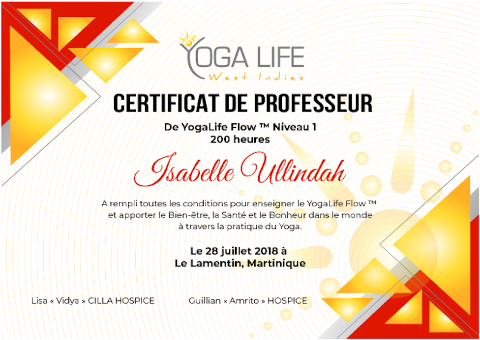 Formation de professeur YogaLife Flow Martinique Centre Yoga Life West Indies Lamentin Schoelcher Formation de professeur YogaLife Flow Martinique Centre Yoga Life West Indies Lamentin Schoelcher